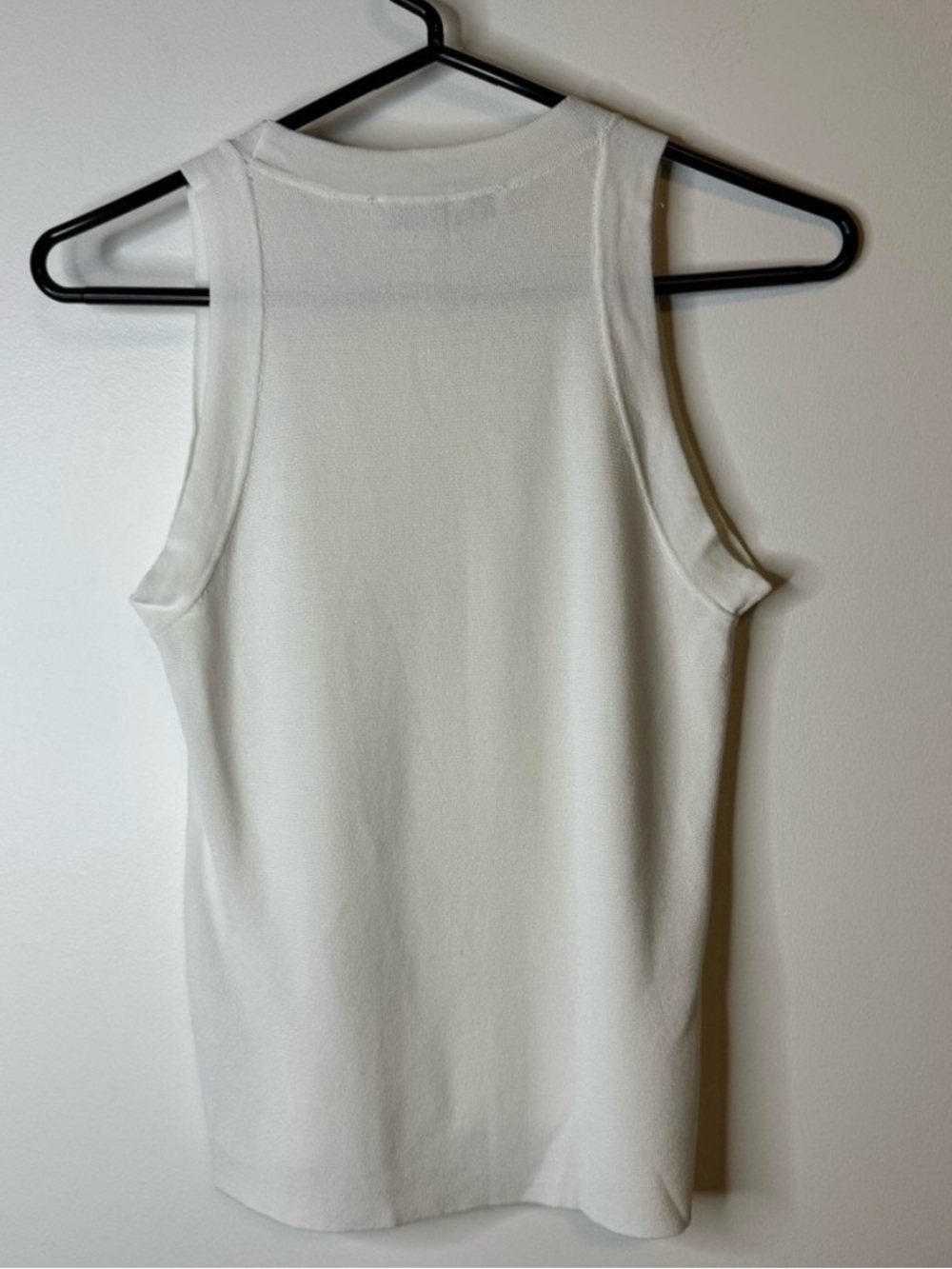 Zara Women's Classic White Tank Top Size Small - Picture 3 of 5